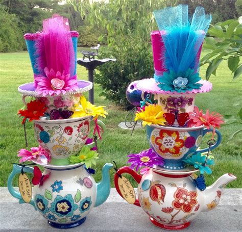 mad hatters tea party accessories|mad hatter tea party centerpieces.